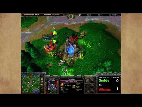 Grubby (O) vs. Winners (N) on Gnoll Wood (Game 2) - Zotac Cup #27