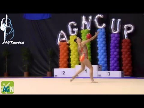 Veronika Proncenko - Klaipeda Barbe (LIT) - Bola (Ball) - Senior Final - AGN Cup 2016