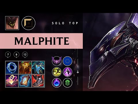 Malphite Top vs Gnar - EUW Master Patch 25.24