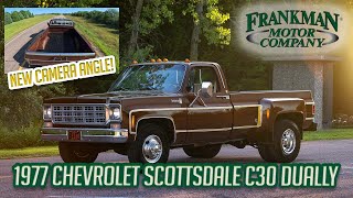 1977 Chevy C30 Dually shot with Insta360 Camera POV | Manual 454 Dually @ Frankmans (NEW CAMERA)