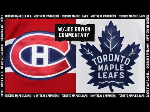 Maple Leafs vs. Canadiens – Apr. 28, 2021 (w/Joe Bowen Commentary)