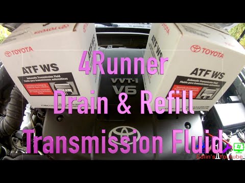 Toyota 4Runner/Tacoma Transmission Fluid Drain & Fill - (Method 1)