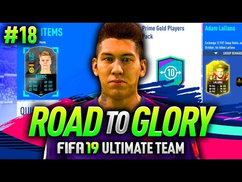 FIFA 19 ROAD TO GLORY #18 - FUT SWAP UNLOCK!