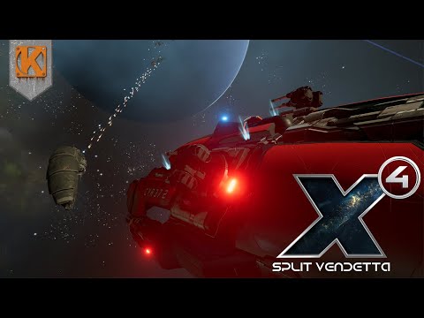 X4: Foundations - Split Vendetta | BOARDING A PIRATE DESTROYER | Let's Play X4 Gameplay #7