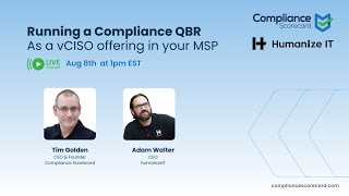 Running a Compliance QBR as a vCISO