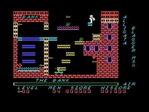 Blagger (1984, MSX, Alligata)