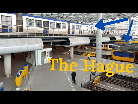 The Triple Layer Railway Station of The Hague! 🇳🇱