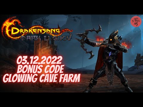 Drakensang Online, Dso, 03.12.2022 Bonus Code, Glowing Cave Farm, Drop, mmorpg