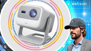 JMGO N1S 4K - Mini UHD Triple Laser Projector with Google TV, Netflix, Black Friday sale $799 