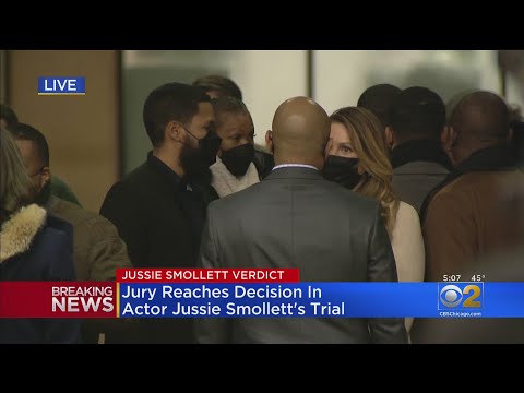 Awaiting The Jussie Smollett Verdict: Jussie Smollett Arrives In Court