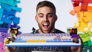 The WORLD'S FIRST Mechanical Keyboard Made Of BRICKS! | Melgeek Pixel Mechanical Keyboard Review
