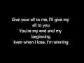 The voice Kids jasmin & Richard All of me lyrics ...