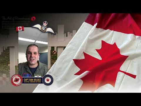 Remembrance Day  Interview with Captain Daniel Deluce