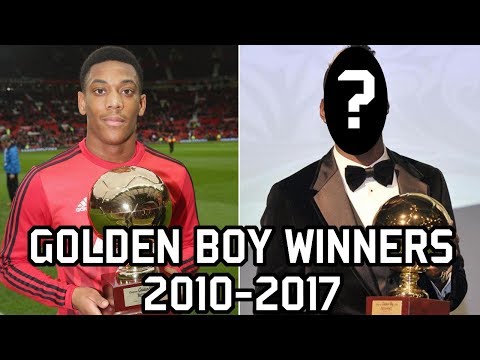 Golden Boy Award WINNERS 2010-2017!