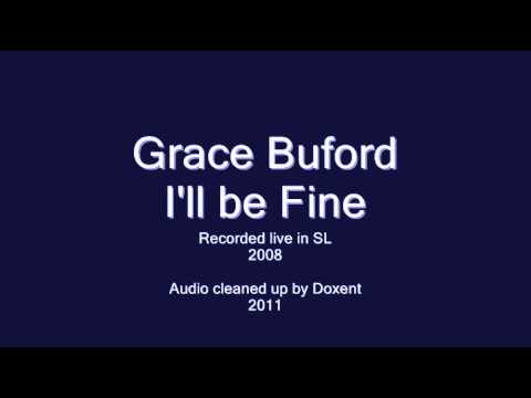Grace Buford - I'll be Fine (live)