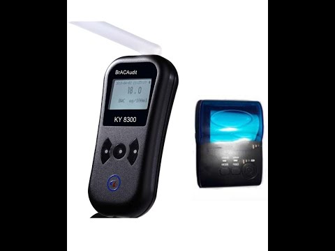 MS-20Q Non-Contact Breath Alcohol Analyzer With Printer