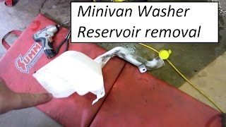 Caravan Town and Country washer reservoir replacement