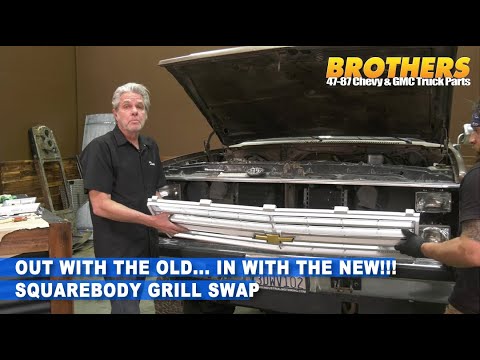 Squarebody Grill Swap - Freshening up a 1973-87 Chevy or GMC Front End