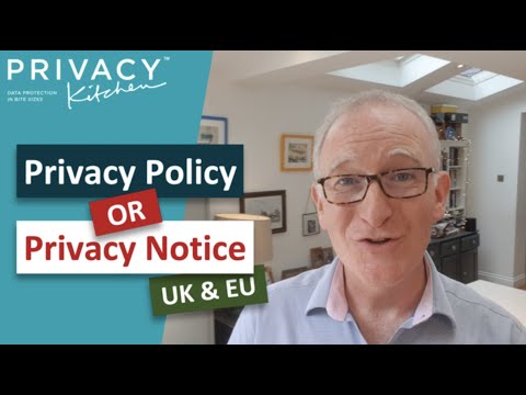 , title : 'Privacy Policy or Privacy Notice?'