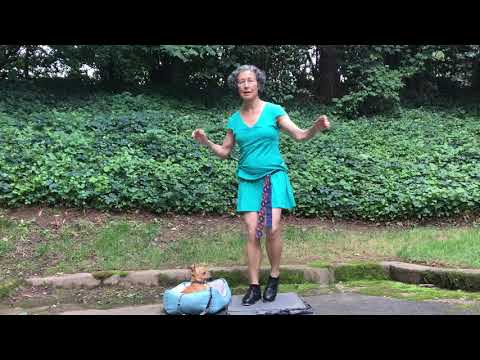 Dog: "What Is This Thing Called Love?" - Miss Moonshine buckdances to Gypsy Jazz - by Angelo Debarre