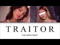KARAOKE DUET Traitor Olivia Rodrigo