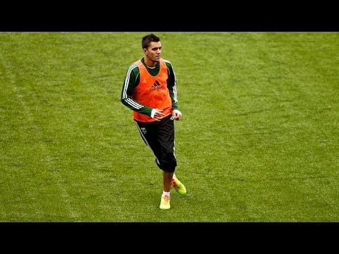 Norberto Paparatto settles into training | 2014 Timbers Preseason