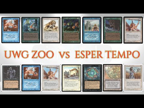 OLD SCHOOL MTG CHANNEL - WINTER DERBY - UWG ZOO vs ESPER TEMPO