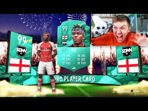 198 RATED YOUTUBER FUT DRAFT!! (ft KSI) - FIFA 20