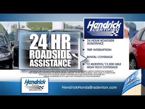 Hendrick Honda Bradenton - "Hendrick Certified Vehicles " (06/2014)