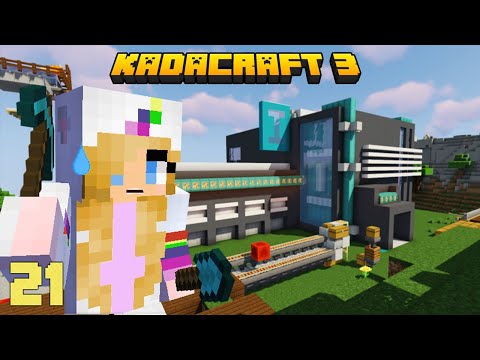 KADACRAFT S3 EP.21 | The industrial building (Futuristic Japanese Base)