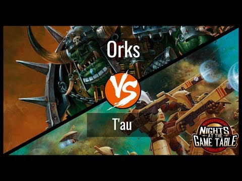 Kingslayer: Killa Kans Orks Vs. Cold Star Commander and T'au Warhammer 40K Battle Report