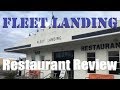 Fleet Landing Restaurant Review 2017 | Charleston, SC | 4K