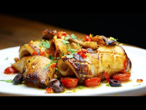 How to Clean and Prepare Squid - Easy Pan Fried Calamari