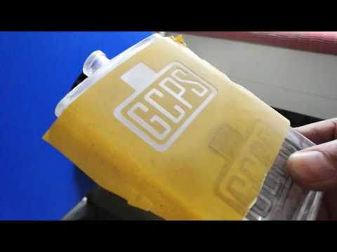 Sand Blasting for wine bottle