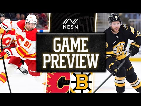Boston Bruins vs. Calgary Flames | Game Preview | 1/8/2026