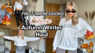 SHEIN AUTUMN WINTER FIRST IMPRESSIONS HAUL | FAIL??? | Kate Peel