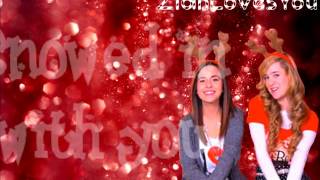 Megan & Liz - Snowed In With You (Lyrics)