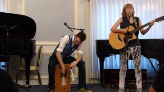 Stitches and Seams by the accidentals at st.cecelia for art prize 7 day 2