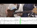 Donna Lee (Jaco Pastorius version) 144bpm with TAB