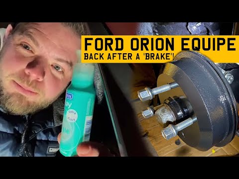 1990 Ford Orion Equipe Project Part 5 - Back after a 'brake'!