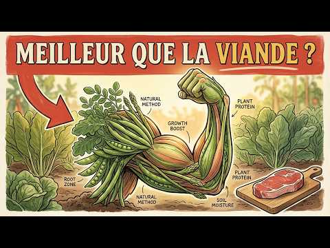 10 Plantes Avec 2 Fois Plus de Protéines que la Viande — Plantez Une Fois, Mangez Pendant des Années
