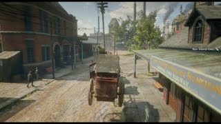 Red Dead Redemption 2 carriage jump