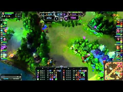 Team SoloMid Vs aAa #2 League of Legends Season One Championship Dreamhack
