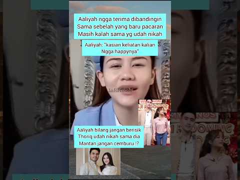 AALIYAH: "NGAPAIN SIH KALIAN BERISIK TAU NGGA" #aaliyah #thoriqhalilintar