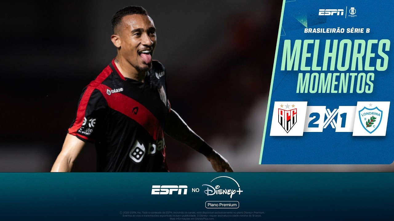 Atlético Goianiense vs Londrina Highlights