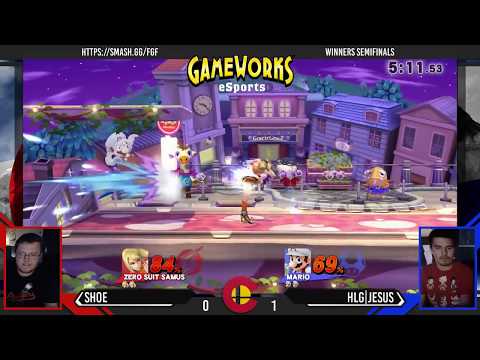 For Glory Friday #99 - Shoe (Zero Suit Samus) Vs. HLG|Jesus (Mario) - Winners Finals