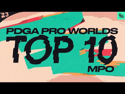 Top 10 MPO Shots from the 2023 PDGA Pro World Championships | Jomez Disc Golf Highlights