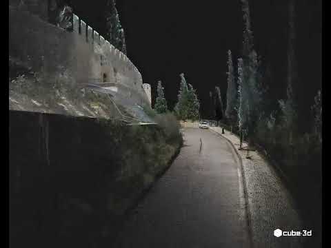 3D περιήγηση point cloud από σάρωση με SLAM X120 GO SLAM STONEX