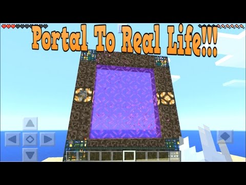 Ultimate Real Life Portal in Minecraft