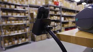 Play product video for 43" Floor Stand with 10" Flex Arm